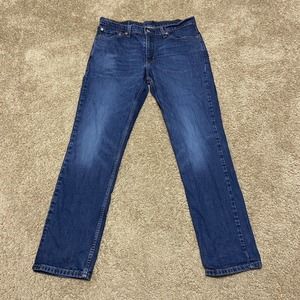 Levi's 511 Slim Fit Straight Leg Denim Blue Jeans Men’s Size 33x30 Stretch